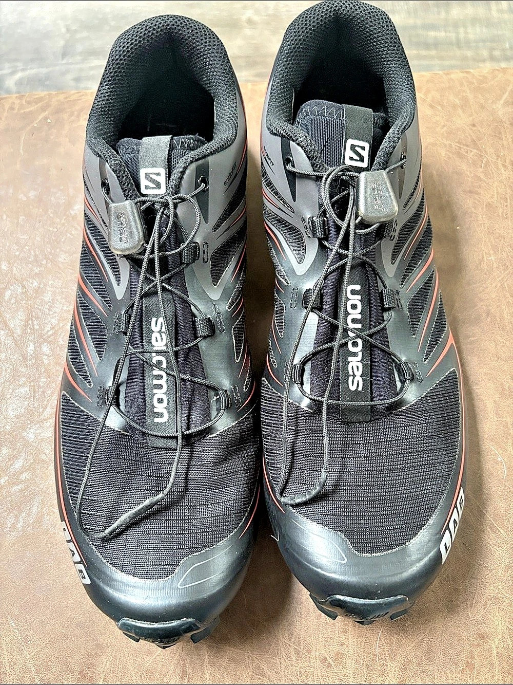 Salomon S-Lab Speed Trail Running Shoes Black & Red US 10.5